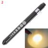 Led Flashlight Work Light First Aid Pen Light Torch Lamp Pupil Gauge Measurement
