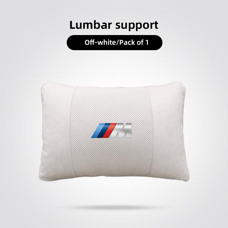 Car Headrest Neck Pillow Lumbar Support Cushion For BMW X1 X2 X3 X5 X4 X6 X7 G30 G20 G32 G11 G12 F40 F30 F20 F10 F34 F07 F44 F45 AA4