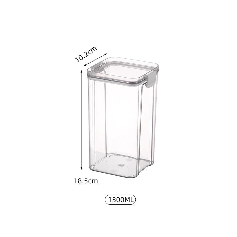 Кухонный ящик для хранения, герметичный контейнер для хранения продуктов, герметичный контейнер для хранения продуктов для кладовой с крышкой для муки, сахара и риса