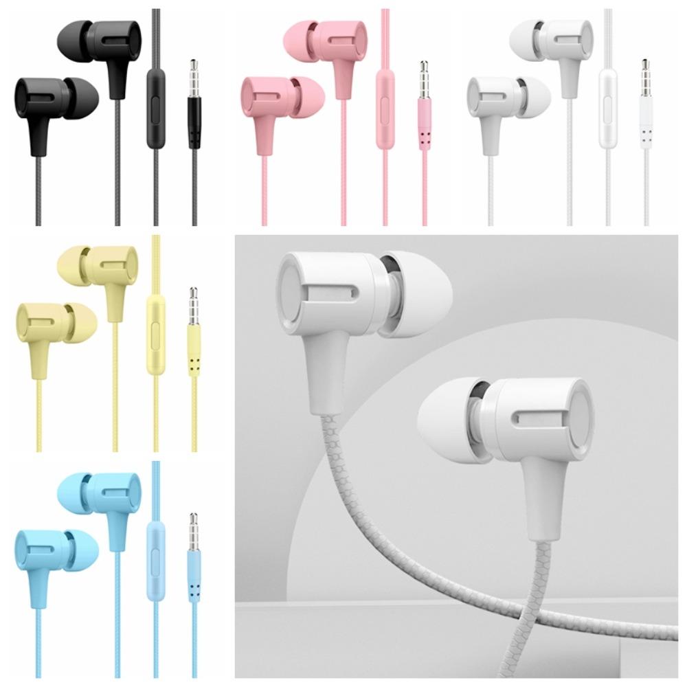 Наушники-вкладыши 3,5 мм Проводные наушники для телефона 3,5 мм Музыкальные наушники Проводные наушники MP3
