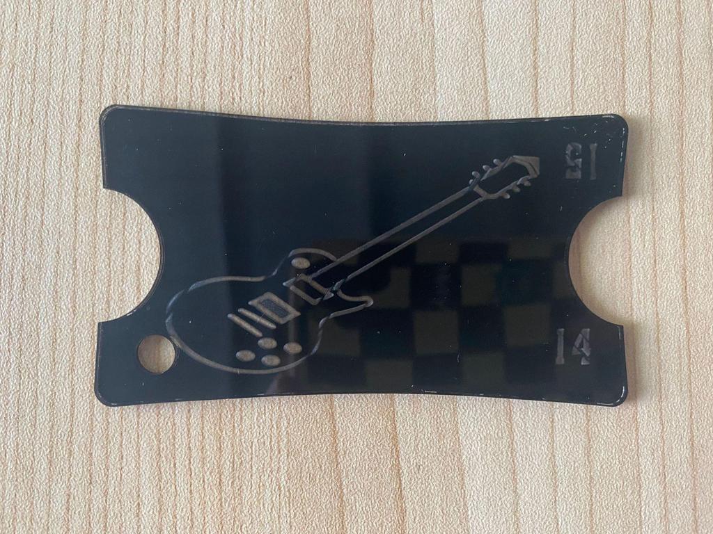 4-Piece Guitar & Bass Fretboard Measurement Tool Set