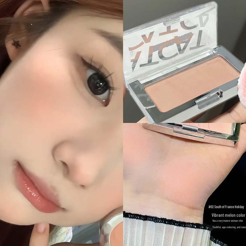 Корейская палетка для контуринга и румян Pure Desire Pink, матовая: Осветление, Придание объема и Хайлайтинг для сияющего цвета лица
