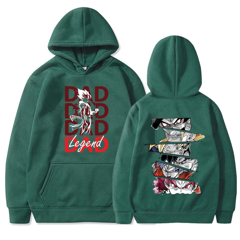 Свитер-пуловер «Демон», толстовка с капюшоном «Жемчуг дракона», осенний флис для мужчин и женщин, свободный повседневный свитер в уличном стиле, размер S-3XL, топ