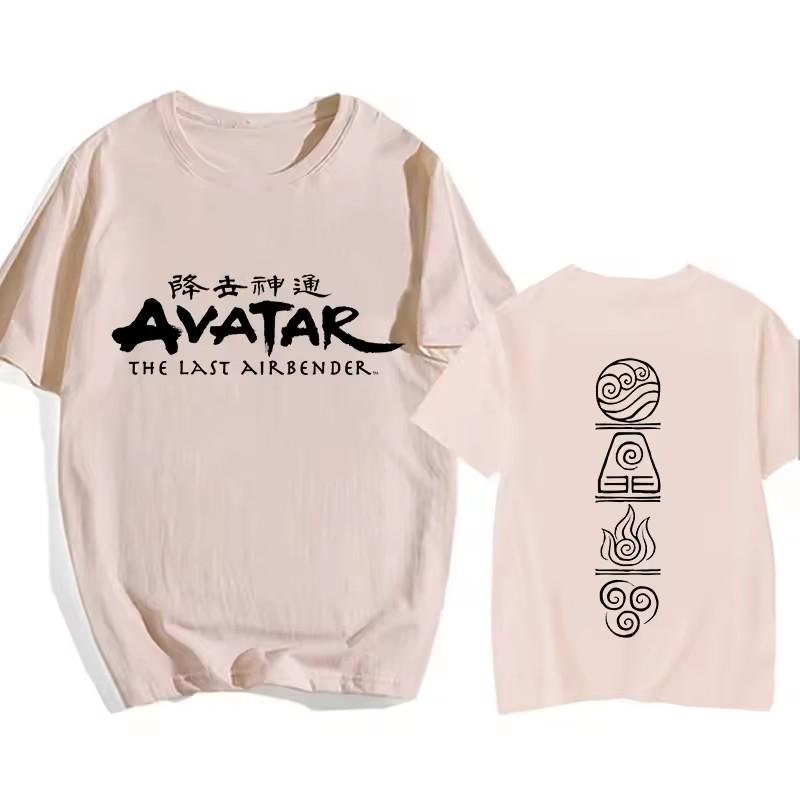 Аватар: Легенда об Аанге Футболка Y2k Уличная одежда Аппа Ип Повседневная футболка Хип-хоп Харадзюку Футболки Топы Модная футболка Одежда