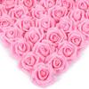 200 шт., искусственные головки цветов розы без стеблей, 5 см, розы из пенопласта, искусственные головки цветов розы, искусственные розы для рукоделия, свадебные украшения для детского душа