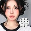 1-10 шт. 3D наклейки для пирсинга губ, серебряные звезды, сердца, бриллиантовые наклейки, сверкающие временные татуировки на лицо, тело, живот