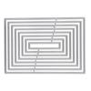 Diecut Carbon Steel Embossing Cutting Die Template Rectangular Sewing Thread Carving Mould