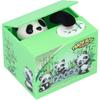 Cute Stealing Piggy Bank for Kids, Panda Electric Money Box with Easy To Use Release Screw, ABS Material, Great Children, Home Decoration