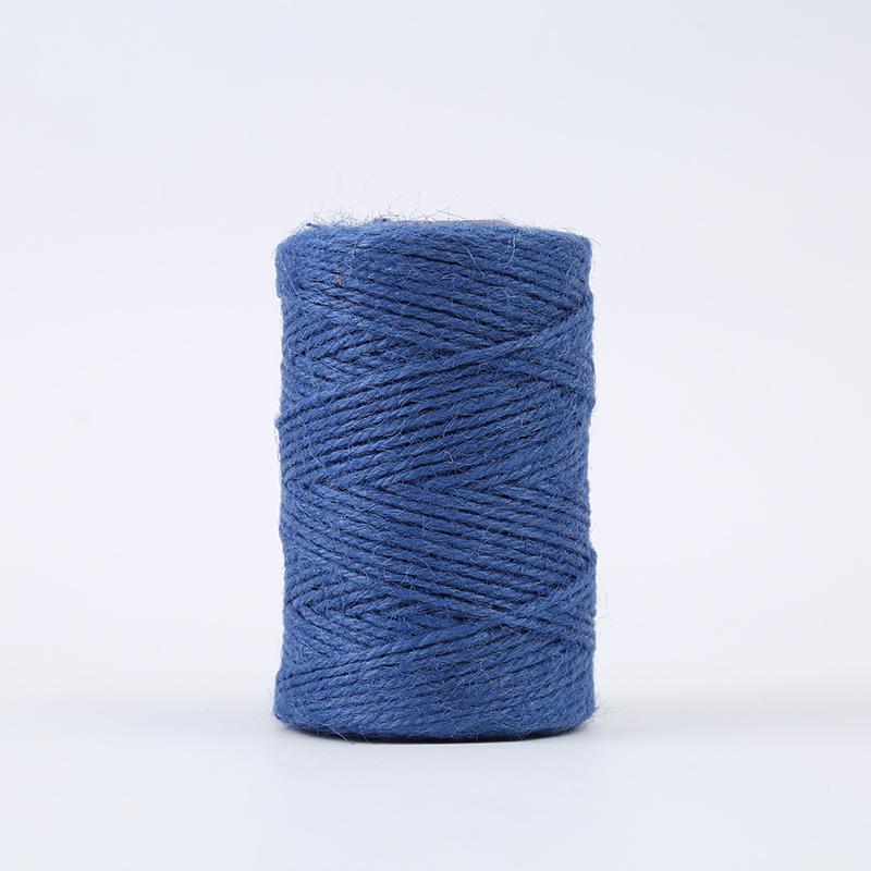 Color Cylindrical Hemp Rope Diy Hand-Woven Tapestry Decorative Wire, Photo Frame Decorative Material Rope Accessories