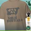 Funny Farmer Shirt, Milk Buffalo Cow Joke, Cowboy Cowgirl Western Retro Tee, Vintage Hipster Animal Lover, Cattle Livestock Bovines Herd