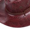 Elegant Cycling Caps Knight Hat Sun Protection Caps Climbing Hats Sunscreen Caps Western Cowboy Hats PU Leather Summer Sun Hats
