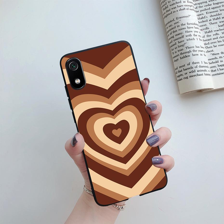 For Xiaomi Redmi 7A Case Daisy Sunflower Painted Soft Silicon Phone Back Cover Cases For Xiaomi Redmi 7A 7 A Redmi7A Case Fundas
