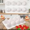 Силиконовая форма для клубники DIY Форма для желе и пудинга Форма для шоколадного фондана Десерты Мусс