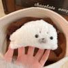 Personalized Animals Little Seal Hair Claw Cute White Hair Clip Headdress Hairpin Large Shark Clip Hair Accessories