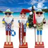 Unique Hawaiian Wooden Nutcracker Santa For Gift Giving And Home Dcor Enhancements