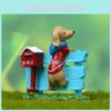 Lawn Dog Sign Resin Ornament For Garden And Promotional Gifts