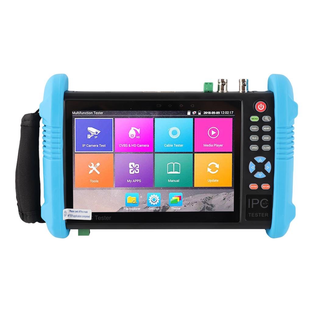 7in IP Camera Tester Security Closed Circuit Television Network Video Surveillance Camera Tester 100‑240V EU Plug