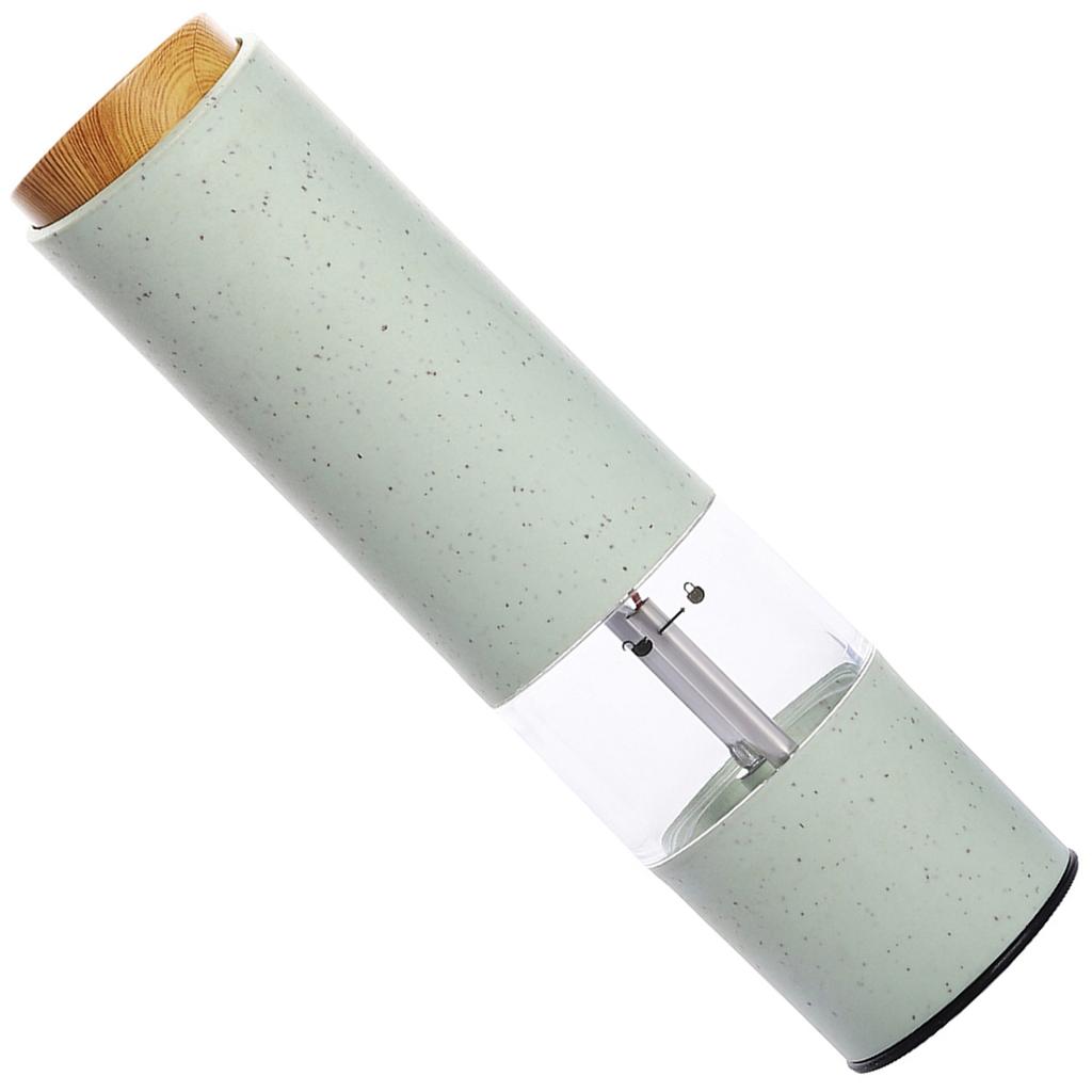 Электрическая мельница для перца и соли на батарейках, регулируемая степень помола, мельница для соли и специй, яркие цвета, кухонный инструмент