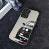 Чехол для спортивного автомобиля JDM для Samsung Для Galaxy A15 A13 A32 A14 A16 A34 A25 A24 A23 A17 A12 Мягкая крышка