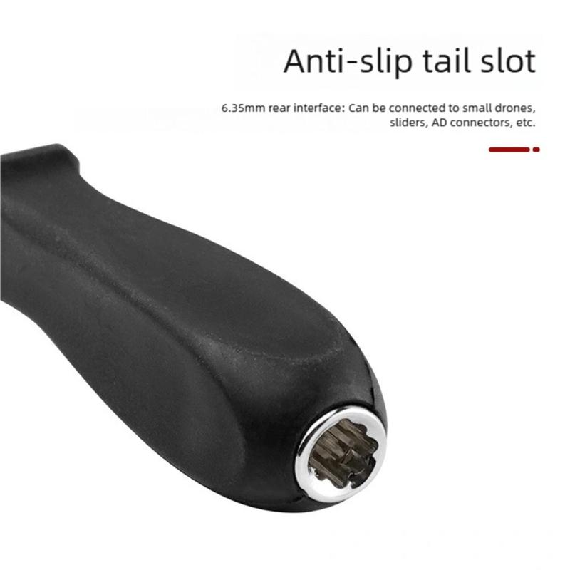 Адаптер со скользящей рукояткой из углеродистой стали с приводом 1/4", 2 шт., удлинитель для торцевого ключа для труднодоступных мест, ремонт автомобиля