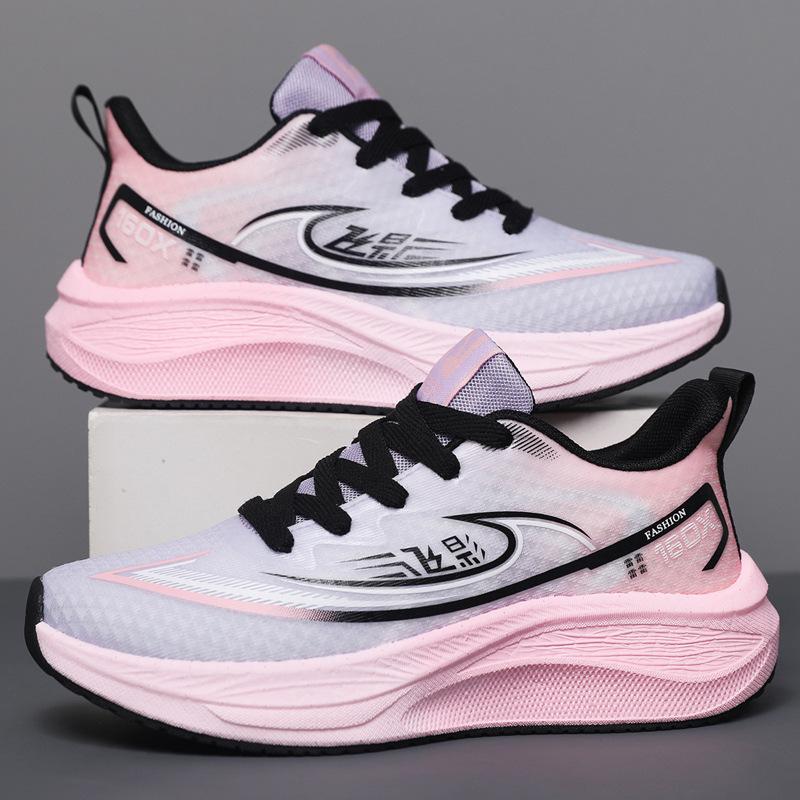 Real explosive ultra-light carbon plate ink absorbent outsole running shoes to match sex couple sneakers