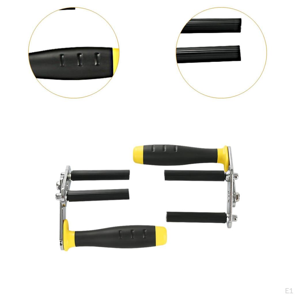 2 шт. Портативный подъемник для гипсокартона Ручка для переноски груза Универсальный 1 пара захватов