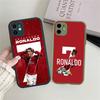 Известные Футболисты C-CR7 Для Силиконового Матового Чехла на Телефон Для iPhone 16 Pro Max 15 14 13 12 11 X XS MAX