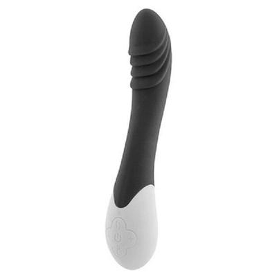 Вибромассажер - CONDOMSCO - Точка G - Медицинский силикон - Изогнутый - Черный