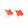 1Pcs Jewelry Gift Collar Pin National Flags Brooches Button Badge Russian Tricolore Hat Bag Clothes