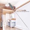 Microfiber Duster with Extension Pole with Bendable Head Extendable Duster for Cleaning Ceiling Fan Keyboard Furniture