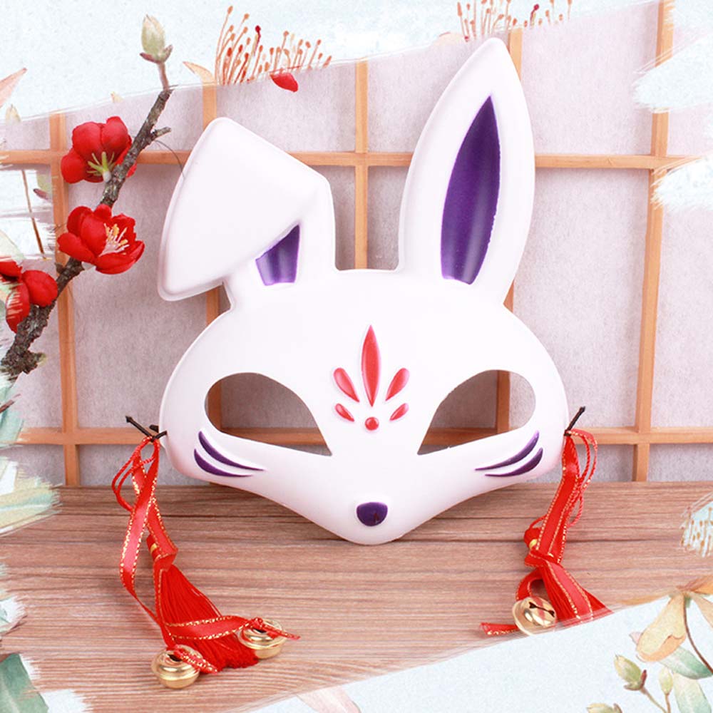 Face Japanese Anime Masquerade Party Rabbit Rabbit Mask Cosplay Mask Party Props Party Mask Props