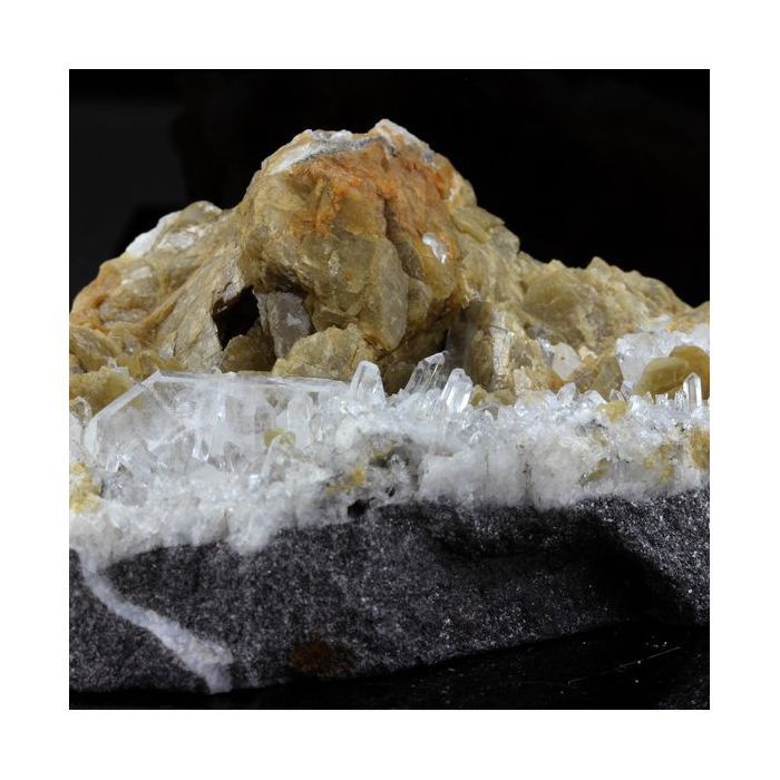 Sidérite et Quartz 810.3 carats