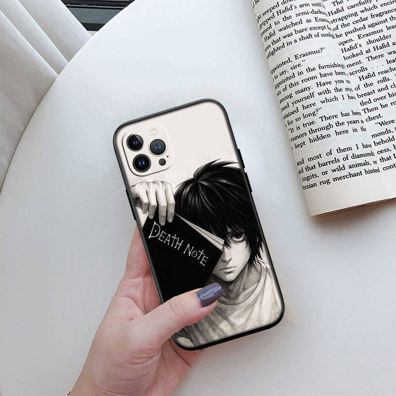 MH37 Death Note Case for Samsung A06 A35 A25 A24 A15 A05S A05 M55 M35 M15 A02 A12 A13 A10 A16 A20 A30 A22 A31 A32 A33 A42 A50