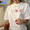 Beautiful Shell Printed T-shirt for Women's Shirt 100% Cotton T-shirt Summer Fashion Casual Comfy Short Sleeve Top Harajuku Y2K