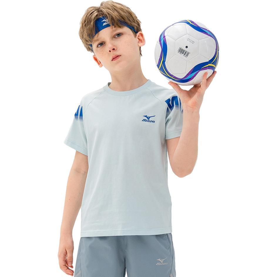 Mizuno Футболка Голубая Вода Озера Детская T2267