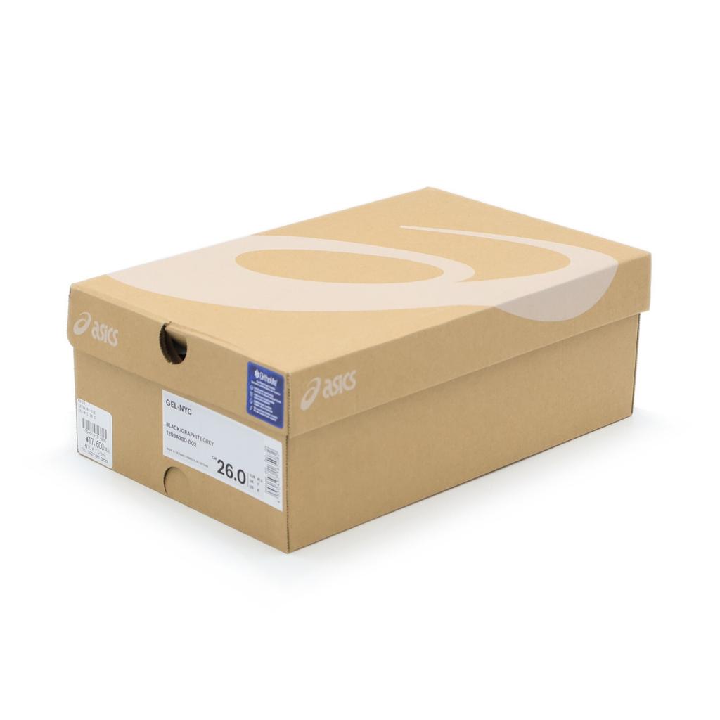 1203A280-002 Asics Gel-NYC Черный Графитовый Серый Темно-Серый Серебристый (Мужской)