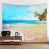 Tropical Beach Tapestry Nordic Style Starry Sky Tapestry Tapestry Bedroom Psychedelic Tapestry