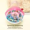 Hamster External Bathroom Multifunctional Anti Splash Sand Modification Bathhouse Sauna Sandbox Acrylic Large Space Pet Supplies