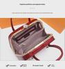 Trendy Genuine Leather Women's Crossbody Handbag 2025 - Versatile for Middle-Aged Mothers