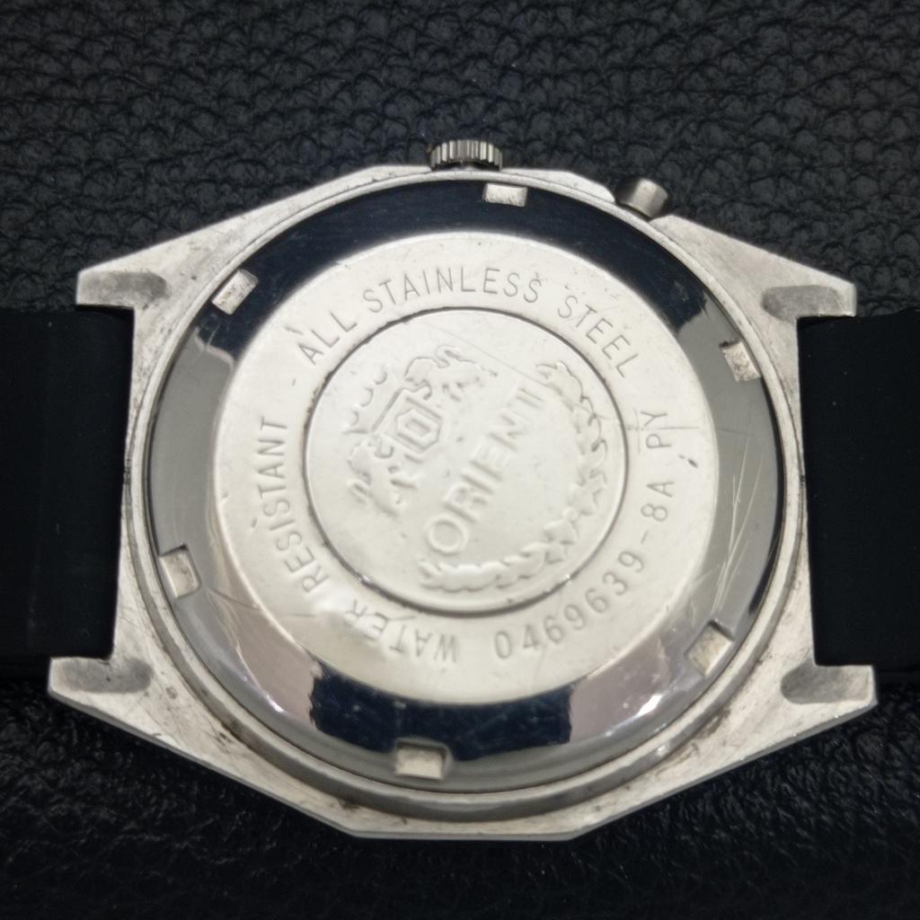 АВТОМАТИЧЕСКИЕ ВИНТАЖНЫЕ ЧАСЫ ORIENT 46961 ЯПОНИЯ МУЖСКИЕ ОРИГИНАЛЬНЫЙ ЦИФЕРБЛАТ a700168-5 R201-a700168