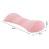 Memory Foam Waist Pad Resilient Memory Foam Backrest Pressure-relieving Memory Foam Lumbar Support Pillow for Bed Sleep