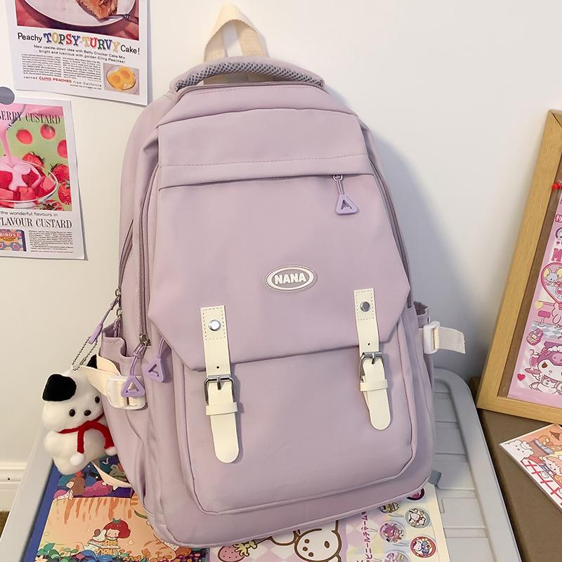 Школьный рюкзак Детский рюкзак для девочек начальной школы Студенческий рюкзак для учеников средней школы Рюкзак для учеников старшей школы Легкий рюкзак