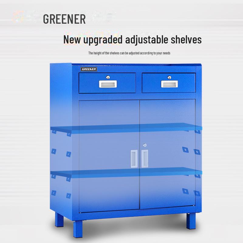 Тележка для мобильного инструмента Green Forest: Многофункциональная мастерская тележка с прочными ящиками