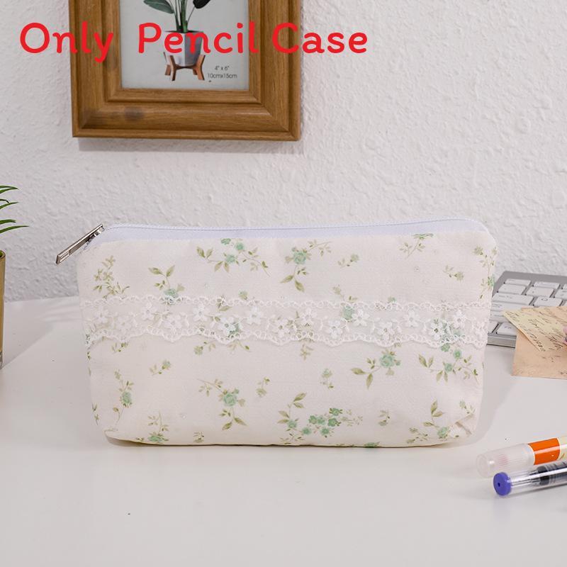 Handcrafted Highdesign Canvas Pencil Bag With Foldable Storage For School And Travel
