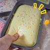 Медленно поднимающаяся игрушка-сквиш в виде торта, реалистичный десерт с кремом из таро, фиджет для снятия стресса