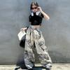 Fashionable Girls Pants Summer New Children's Casual Denim Pants