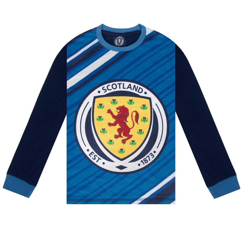Scottish FA Boys Sublimation Long Pyjama Set