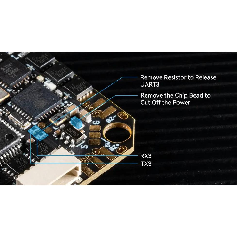 F4 2-3S 20A AIO FC BETAFPV V1, Integrated HD VTX with O3 6-Pin PMU for HD Whoop Drones, Dual BEC USB Port