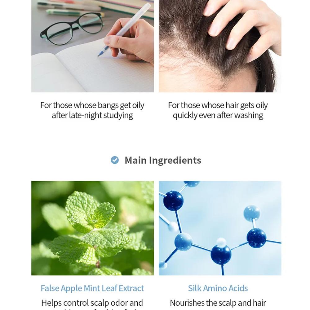 A'PIEU Oily Hair Dry Powder 5g - Oil Control for Fresh Hair