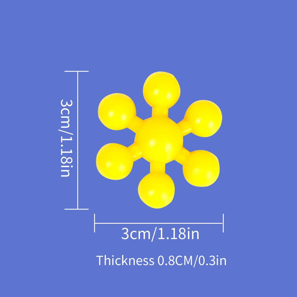 300/600pcs Of Plum Blossom Building Blocks 3d Rotating Snowflake Slices Splicing Diy Toy Best Birthday Christmas Gifts For Kids